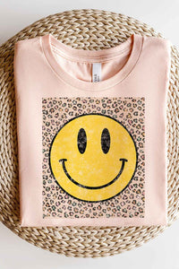 HAPPY LEOPARD T-SHIRT PLUS SIZE