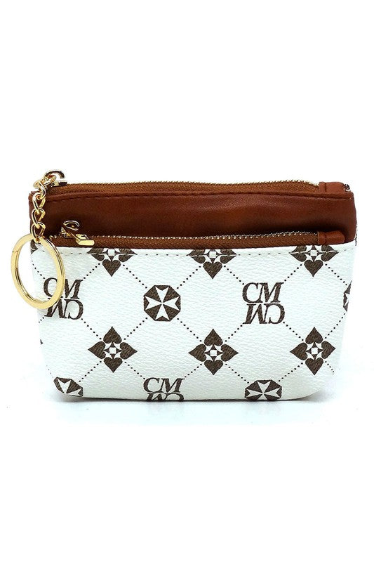 CM Monogram Keychain Coin Purse