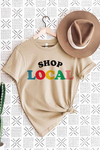 SHOP LOCAL TEE PLUS SIZE