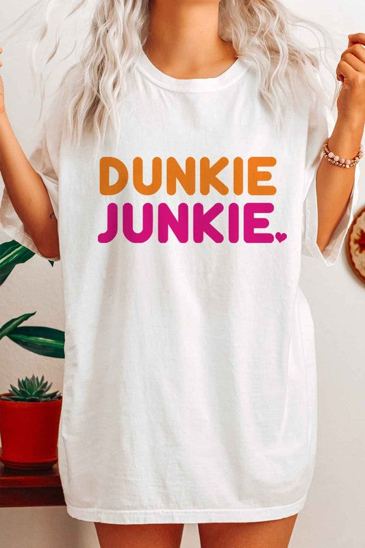 DUNKIE JUNKIE TEE PLUS SIZE