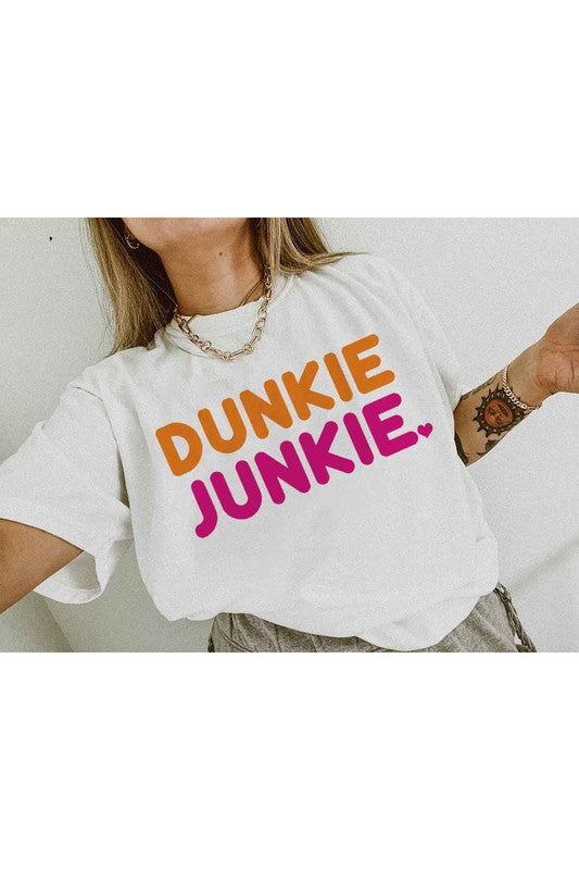 DUNKIE JUNKIE TEE PLUS SIZE