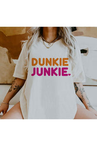 DUNKIE JUNKIE TEE PLUS SIZE