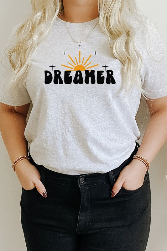 Sunset Star Dreamer PLUS SIZE Graphic Tee