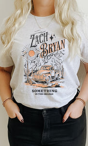 Zach Bryan In The Orange PLUS SIZE Graphic Tee