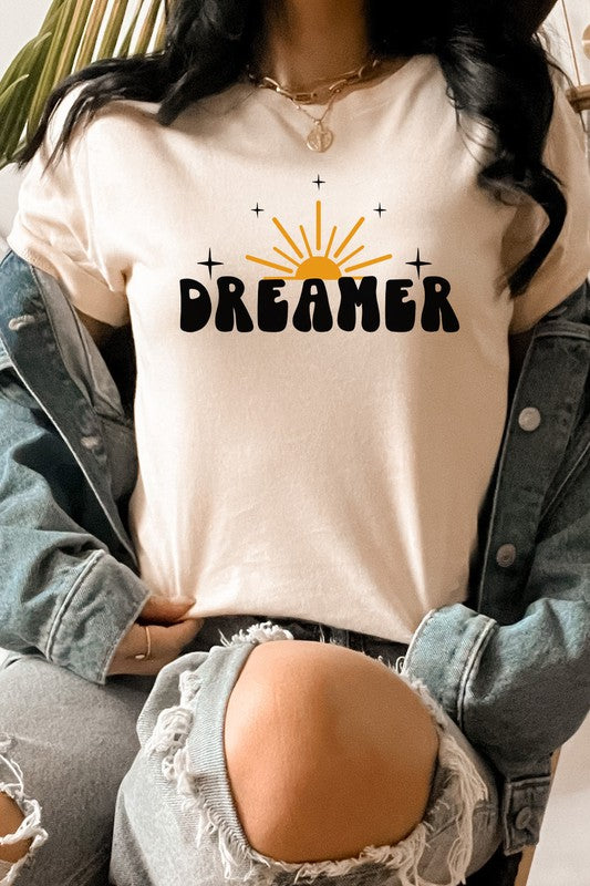 Sunset Star Dreamer PLUS SIZE Graphic Tee