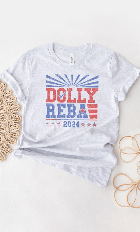 Dolly and Reba 2024 PLUS SIZE Graphic Tee