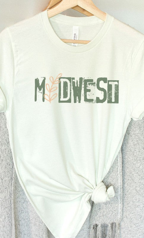 Midwest Floral PLUS SIZE Graphic Tee